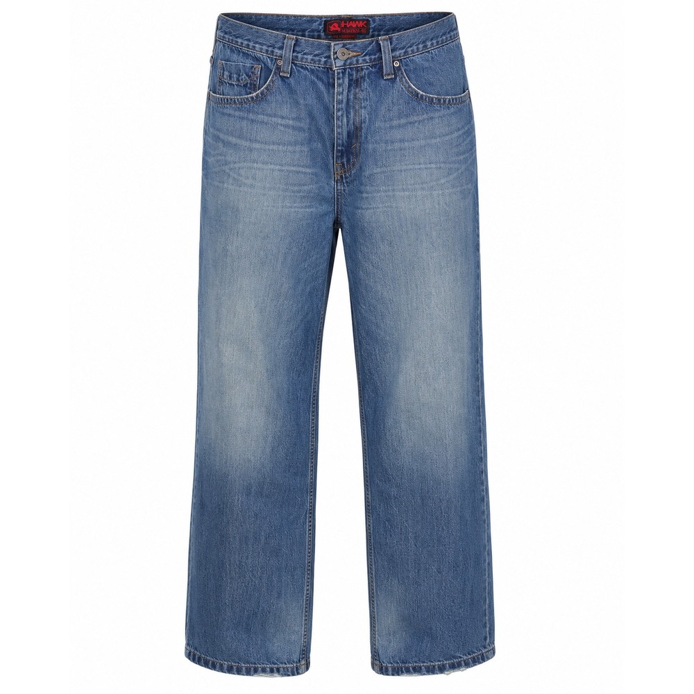 Tony Hawk Jeans Mens 34x30 Blue Relaxed Baggy Fit Skater Denim Pants Grunge Y2K
